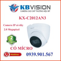 Camera IP Dome hồng ngoại 2.0 Megapixel KBVISION KX-2012AN3