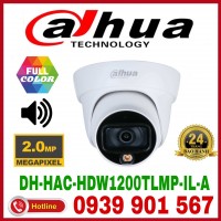 Camera HDCVI Dome 2MP Dahua DH-HAC-HDW1200TLMP-IL-A