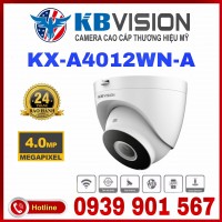 Camera IP Dome hồng ngoại không dây 4.0 Megapixel KBVISION KX-A4012WN-A