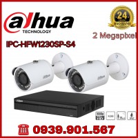 Lắp đặt trọn bộ 2 Camera IP DAHUA IPC-HFW1230SP-S4