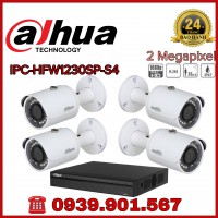 Lắp đặt trọn bộ 4 Camera IP DAHUA IPC-HFW1230SP-S4