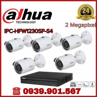 Lắp đặt trọn bộ 5 Camera IP DAHUA IPC-HFW1230SP-S4
