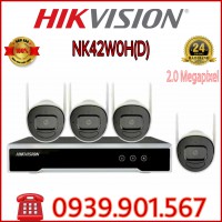 Lắp đặt trọn Bộ Kit Camera Wifi HIKVISION NK42W0H (D)