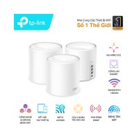 BỘ PHÁT WIFI MESH TP-LINK DECO X50 3 PACK (WIFI 6, AX3000)