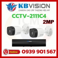 Lắp đặt trọn  bộ 02 camera quan sát CCTV-2111c4