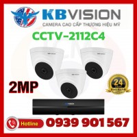 Lắp đặt trọn bộ 3 camera IP quan sát KBVISON CCTV-A2012WN