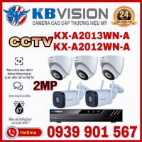 Lắp đặt trọn bộ 5 camera quan sát KBVISION CCTV-A2012WN