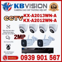 Lắp đặt trọn bộ 6 camera quan sát KBVISION CCTV-A2012WN