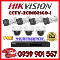 Lắp đặt trọn bộ 7 camera quan sát CCTV-2CD1021G0-I