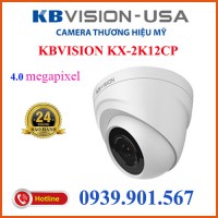 Camera Dome HDCVI 4.0 Megapixel KBVISION KX-2K12CP 