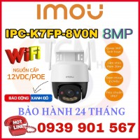 Camera Wifi PT Cruiser SC 8MP IMOU IPC-K7FP-8V0N