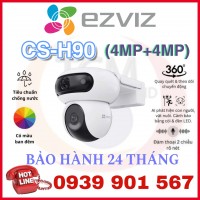 Camera Hai Mắt Ngoài Trời Ezviz H90 (4MP+4MP)
