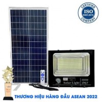Đèn Năng Lượng Mặt Trời 300W KungFu Solar KF-83300 Tấm Pin Mono