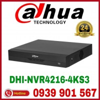 Đầu ghi hình camera IP 16 kênh DAHUA DHI-NVR4216-4KS3