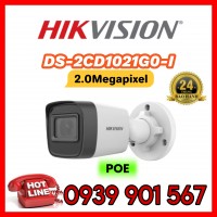 Camera IP 2MP thân trụ HIKVISION DS-2CD1021G0-I