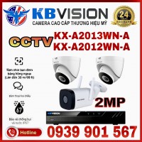 Lắp đặt trọn bộ 3 camera IP quan sát KBVISON CCTV-A2012WN