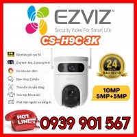 CAMERA WIFI EZVIZ H9C DUAL 3K/10MP (CAMERA ỐNG KÍNH KÉP)