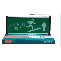 Đèn Exit thường loại 2 mặt (loại chỉ lên, xuống cầu thang) XF-BLZD- 2LREI 3WA