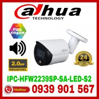 Camera IP 2.0 Megapixel DAHUA DH-IPC-HFW2239SP-SA-LED-S2