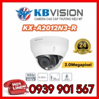 Camera IP Dome hồng ngoại 2.0 Megapixel KBVISION KX-A2012N3-R-VN