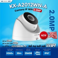 Camera IP Dome hồng ngoại không dây 2.0 Megapixel KBVISION KX-A2012WN-A