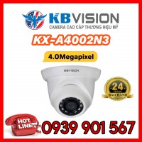 Camera IP 4MP bán cầu KBVISION KX-A4002N3