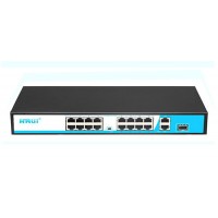 Bộ chia mạng POE HRUI 16 cổng Model HR902-AF-162G-300