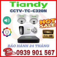 LẮP ĐẶT BỘ 3 CAMERA QUAN SÁT TIANDY CCTV-TC-C320N