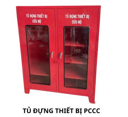 Tủ dụng cự thiết bị bảo hộ PCCC KT: 1100x1200x400 tole 1.2mm