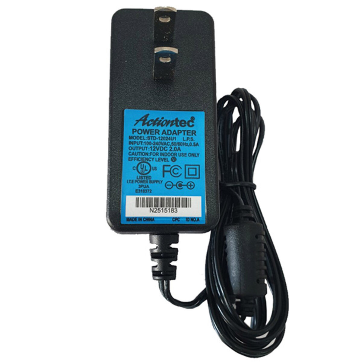 Nguồn Adapter 12V 2A Actiontec xanh có chống nhiễu, có đèn