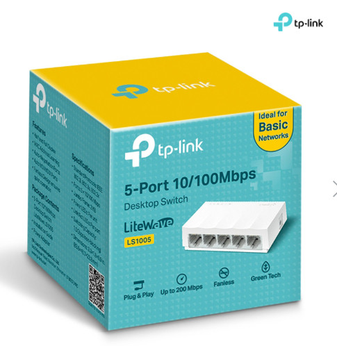 SWITCH TP-LINK LS1005 5 PORT 10/100MBPS VỎ NHỰA