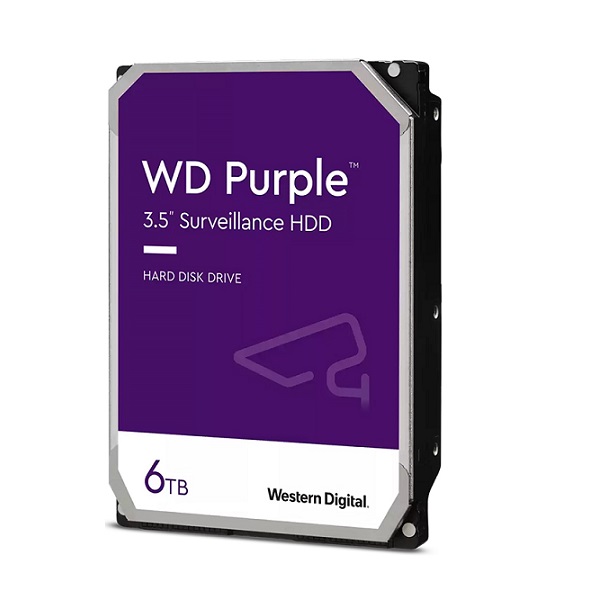 Ổ cứng chuyên dụng 6TB WESTERN PURPLE 