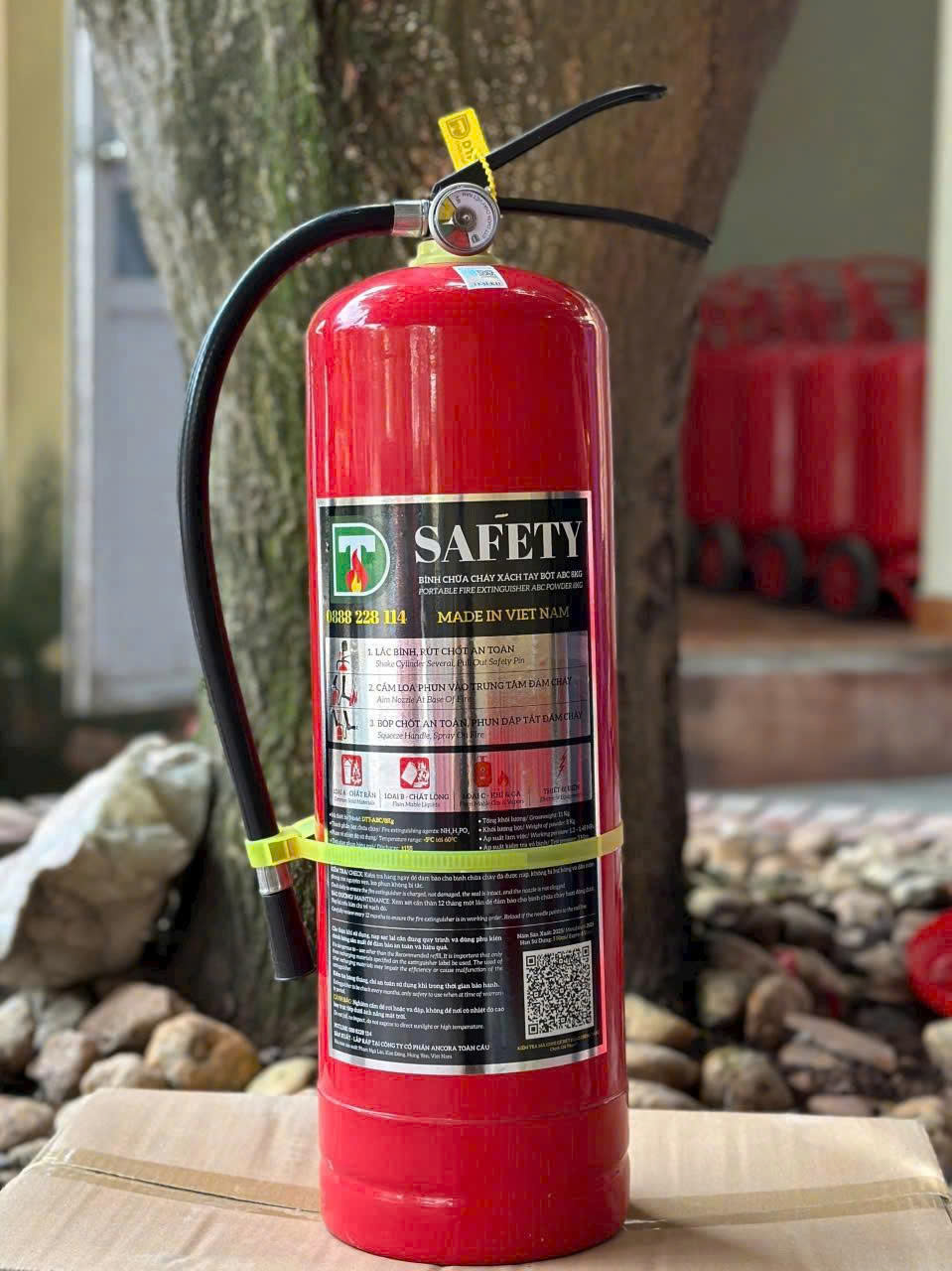 Bình Chữa Cháy Safety Bột ABC 8kg