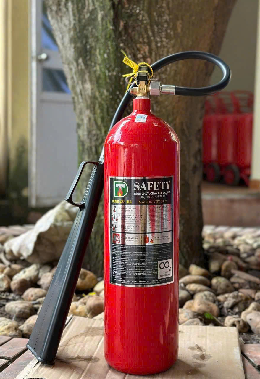 Bình chữa cháy SAFETY khí CO2 5kg