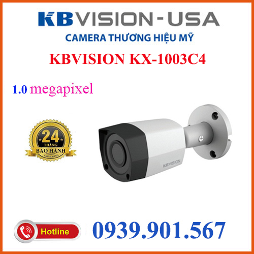 Camera HDCVI hồng ngoại 1.0 Megapixel KBVISION KX-1003C4