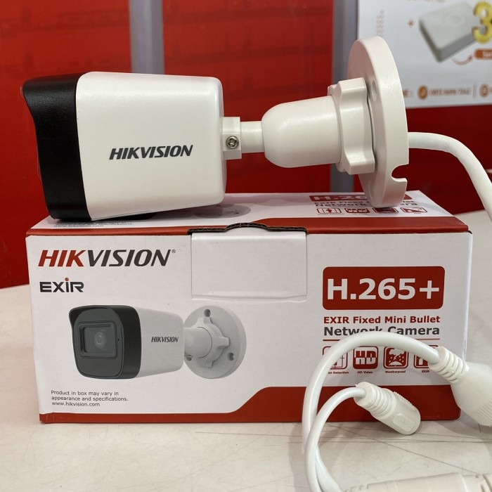 Jual IP Camera Outdooor HIKVISION 2MP DS-2CD1021G0-I H.265+ - Kota Surabaya  - Bajoel Cctv | Tokopedia