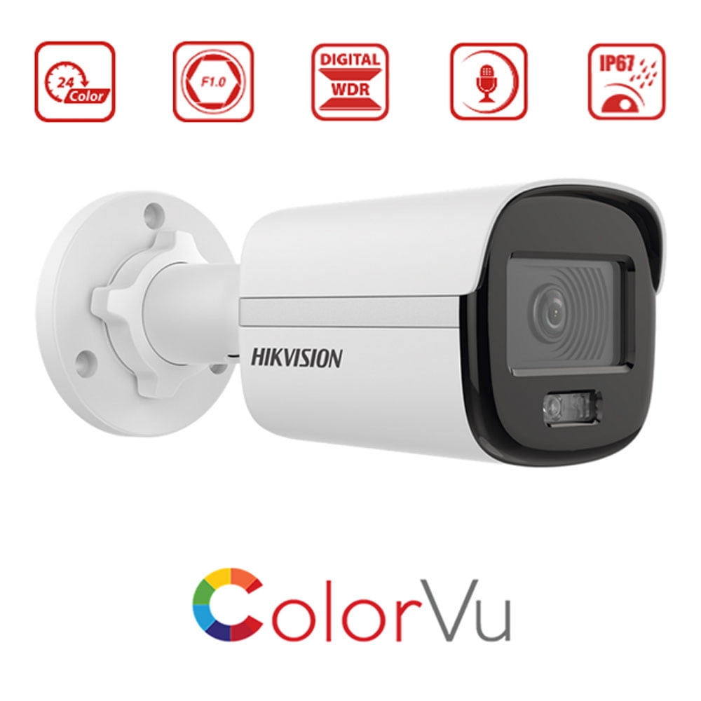 Camera HIKVISION DS-2CE12DF0T-FS colorvu tích hợp mic