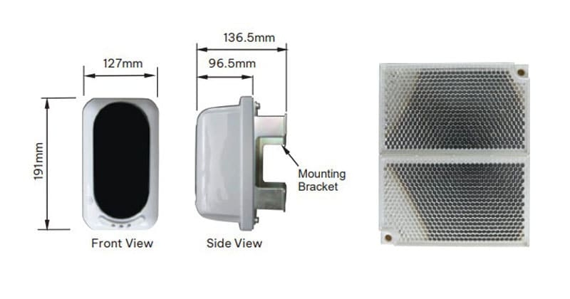 Cảm biến khói beam Changder CD-199SB chi tiết