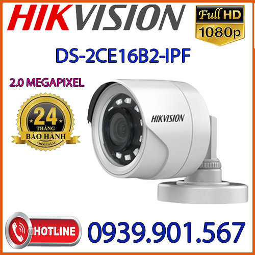 Lắp đặt Camera quan sát hồng ngoại 20m DS-2CE16B2-IPF