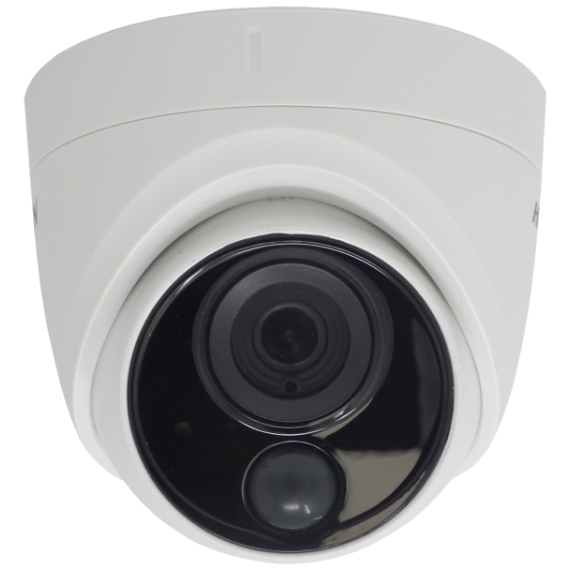 Camera HDTVI bán cầu 5MP - tích hợp cảm biến PIR + đèn DS-2CE71H0T-PIRL