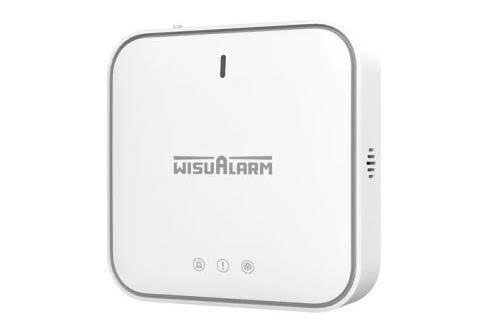 Trung tâm báo cháy không dây Dahua Wisualarm DHI-HY-GW01A-R4, Giao tiếp Ethernet và Wifi, Hỗ trợ 4 đèn led thông báo