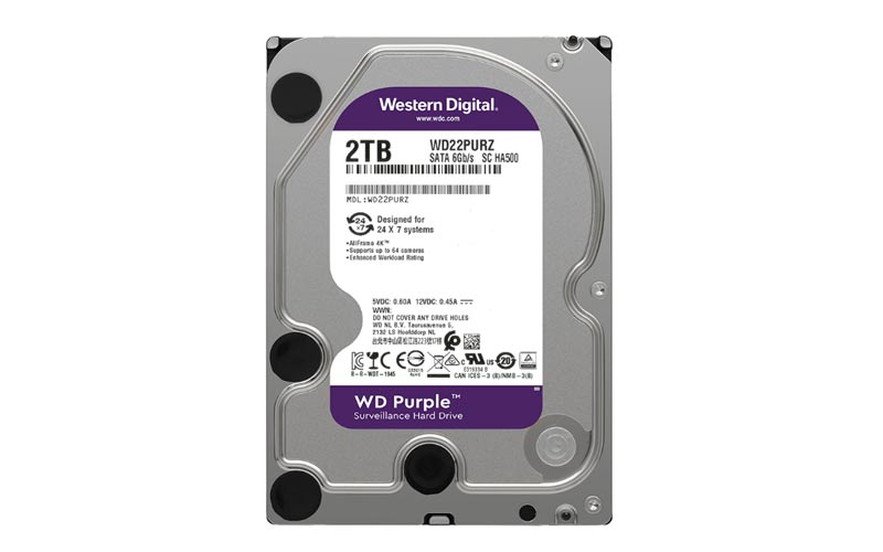 Ổ cứng chuyên dụng 2TB WESTERN PURPLE 