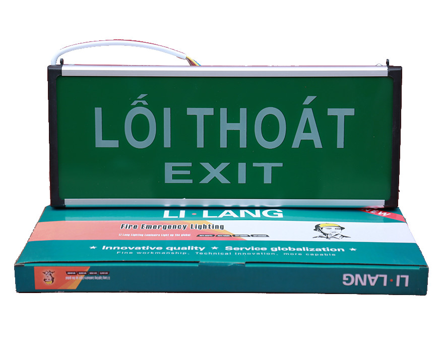 Đèn Exit thường  (loại không chỉ hướng) XF-BLZD-2LREI 3WA