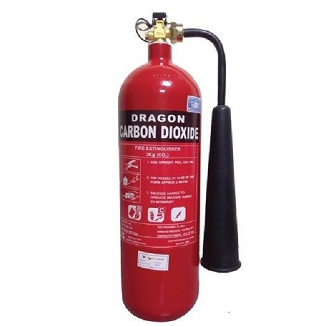 Bình chữa cháy CO2 3kg Dragon